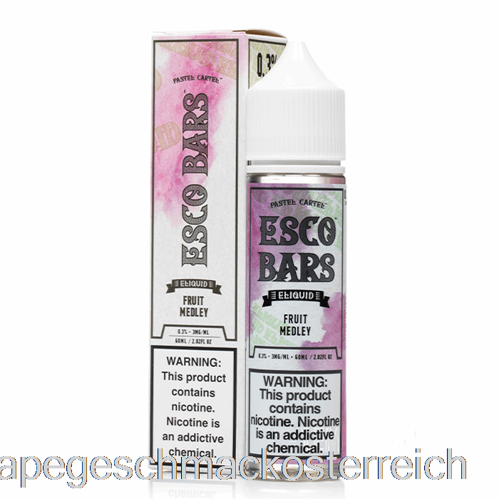 Fruchtmischung - Esco Bars - 60ml 12mg Vape-Geschmack